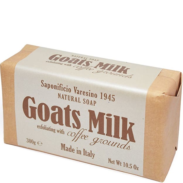 Saponificio Varesino Goats Milk with Exfoliating Coffee Grounds Soap (300 g)