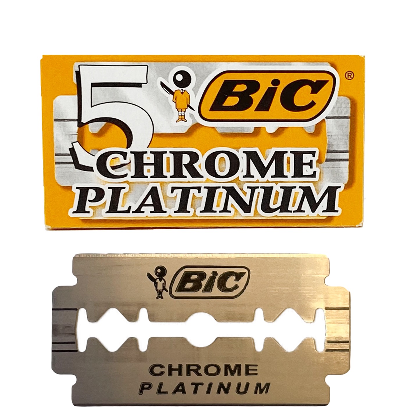 Double Edge Blades Chrome Platinum