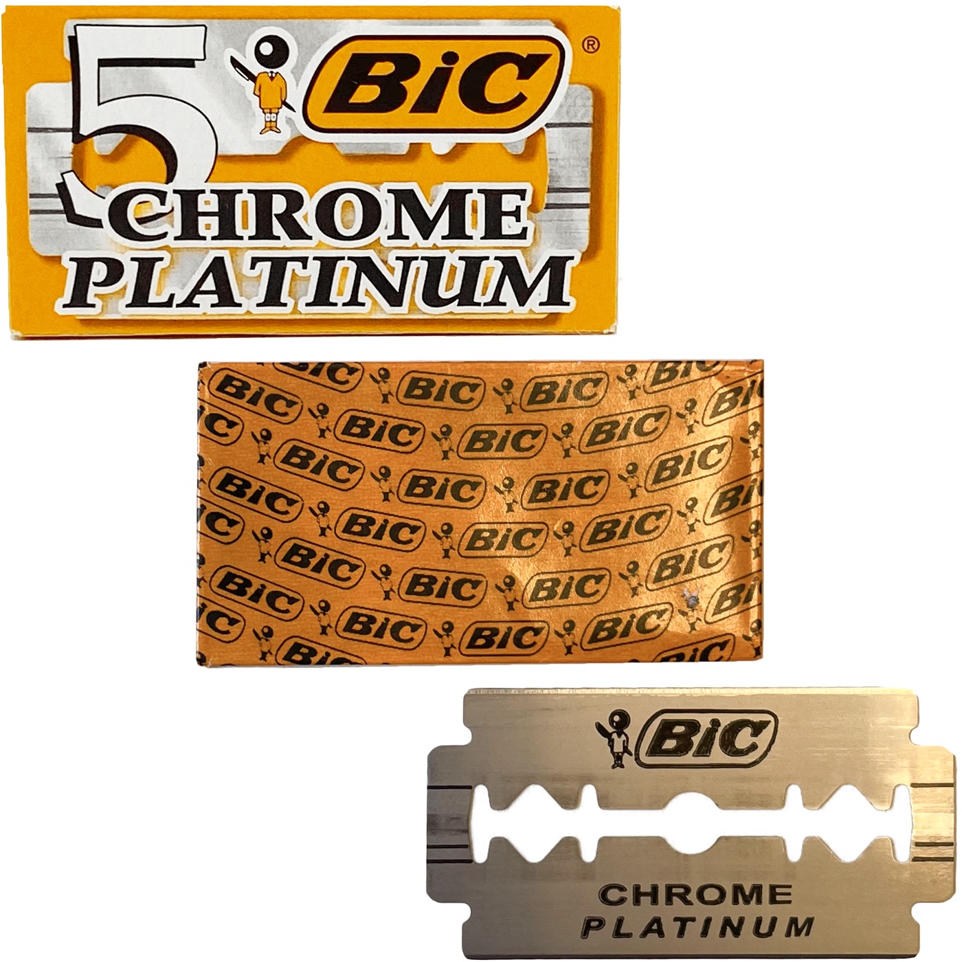 Double Edge Blades Chrome Platinum