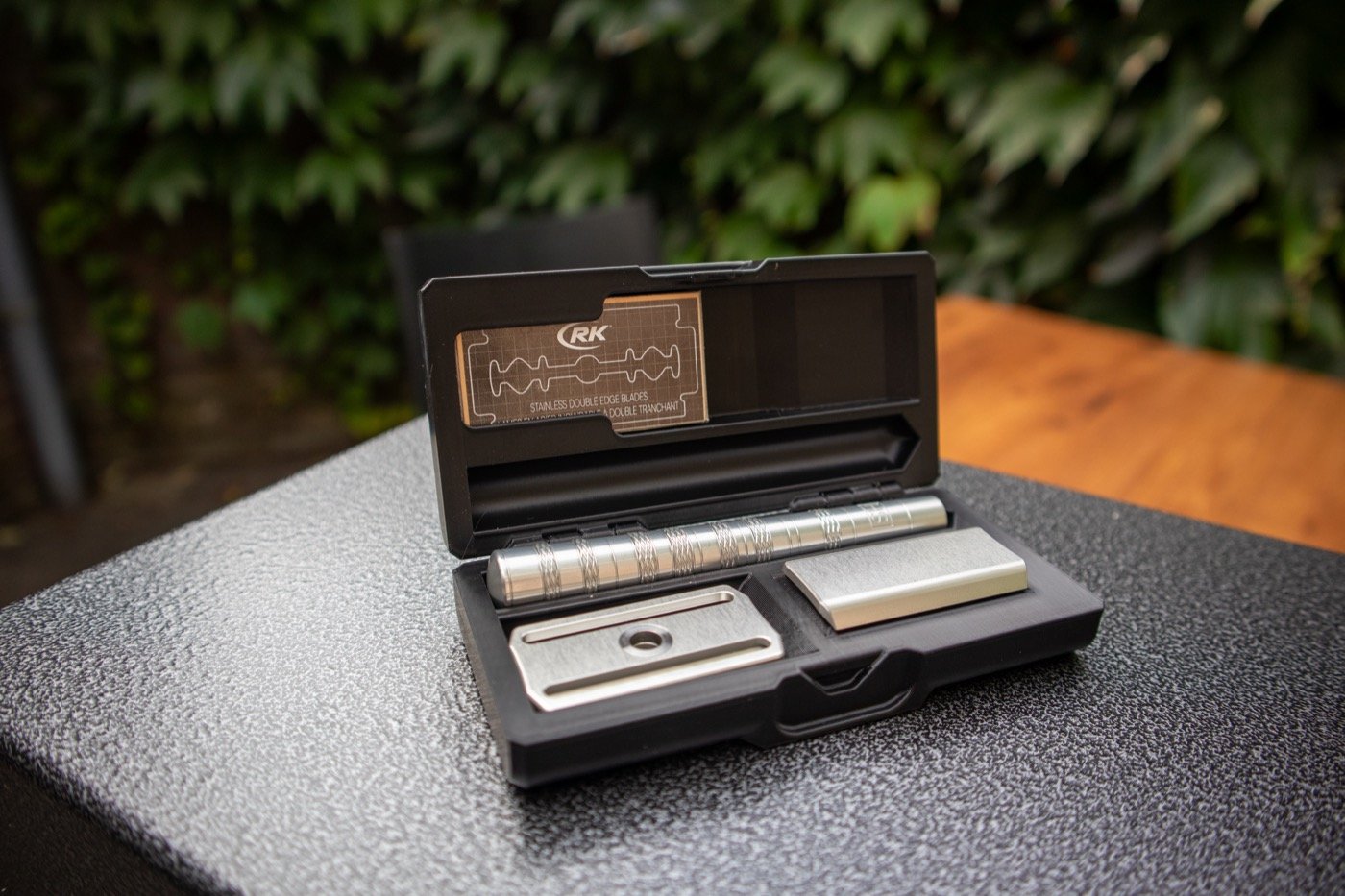 Travelcase voor Henson Safety Razor - zwart