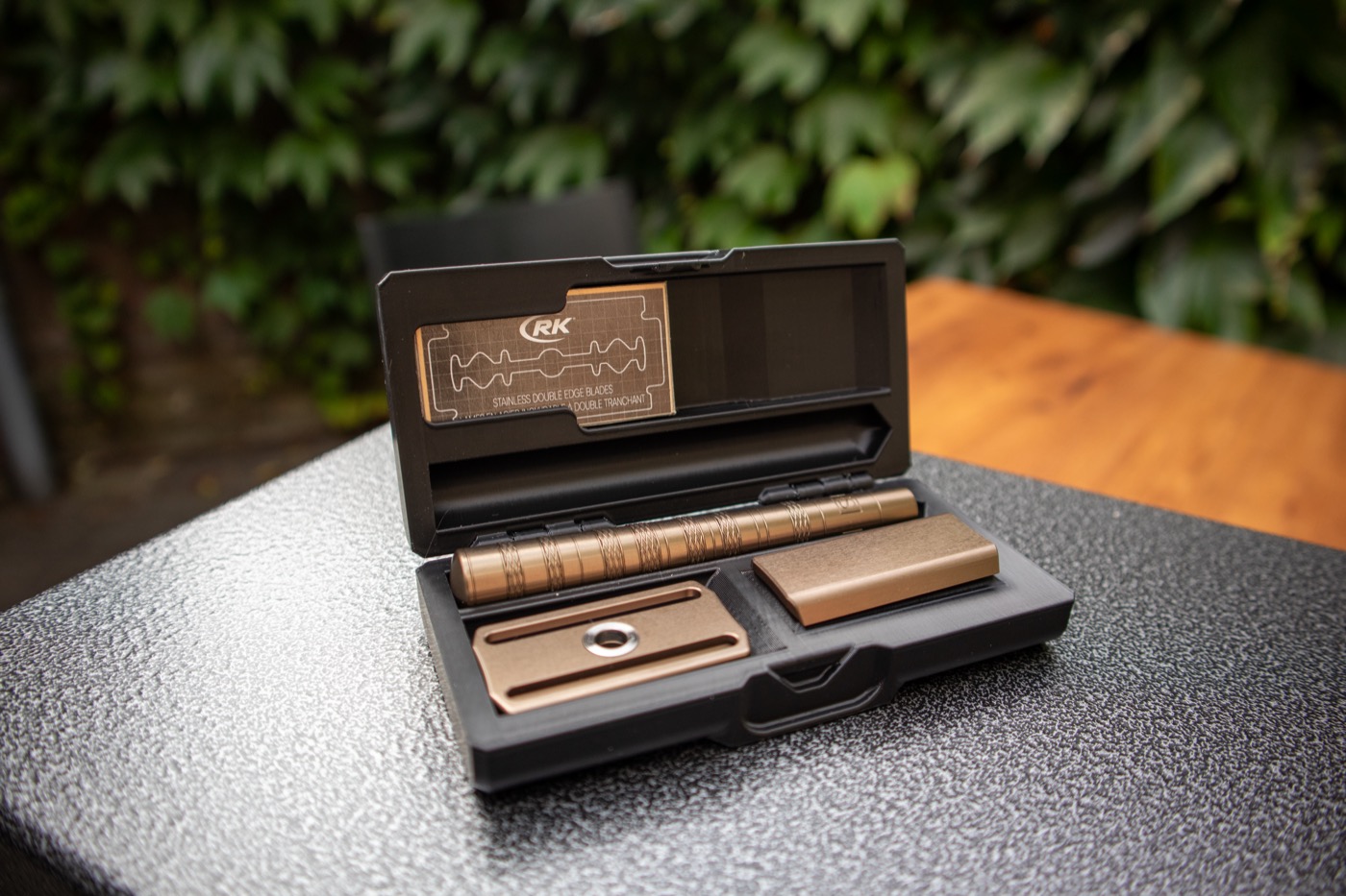 Travelcase voor Henson Safety Razor - zwart