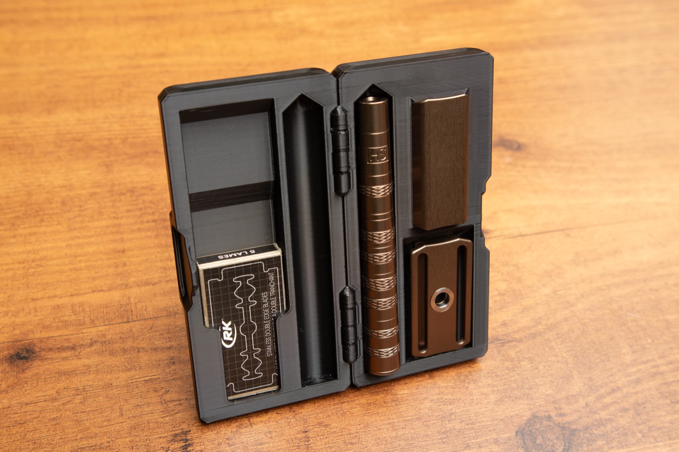 Travelcase voor Henson Safety Razor - zwart