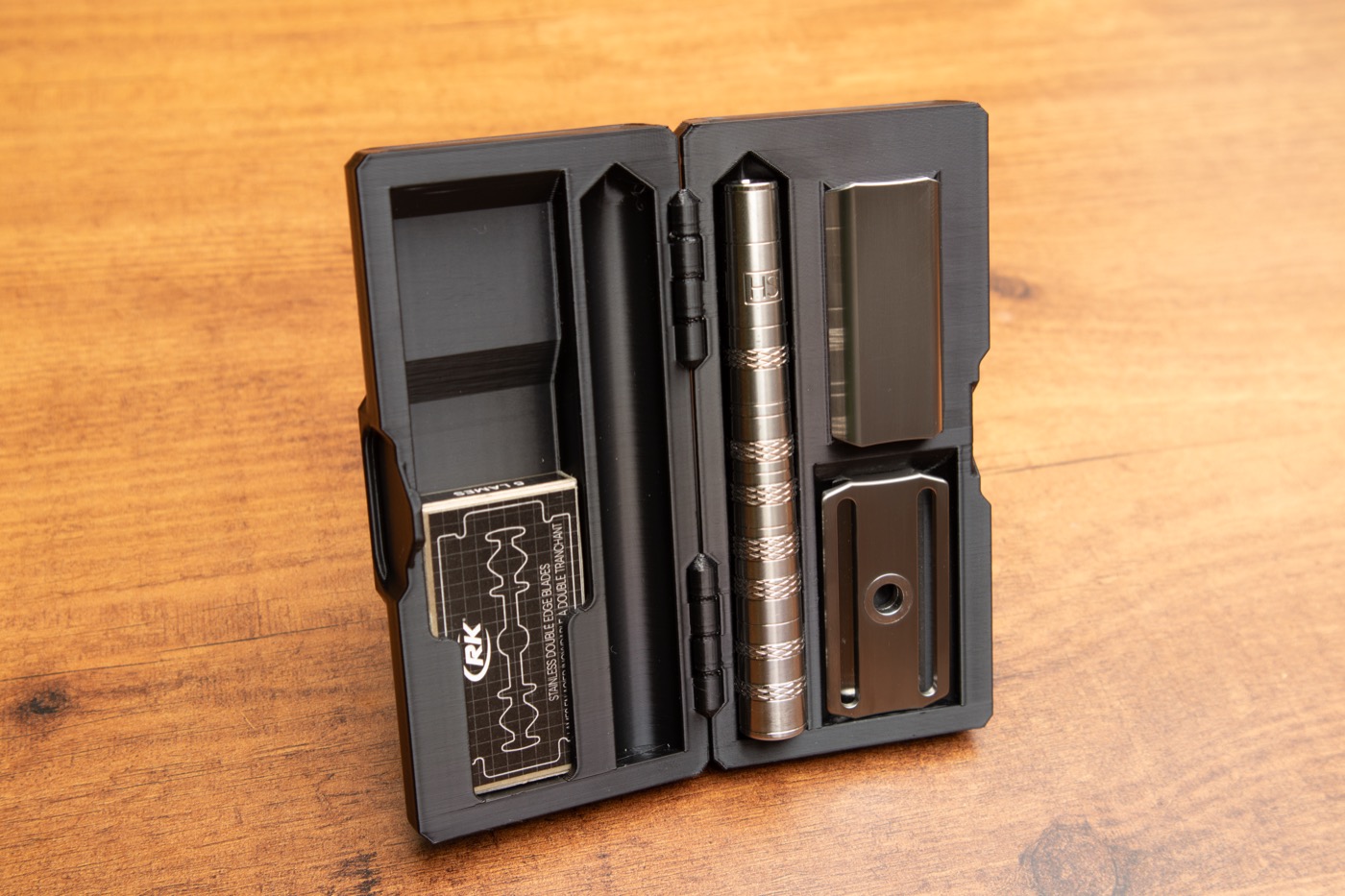 Travelcase voor Henson Safety Razor - zwart