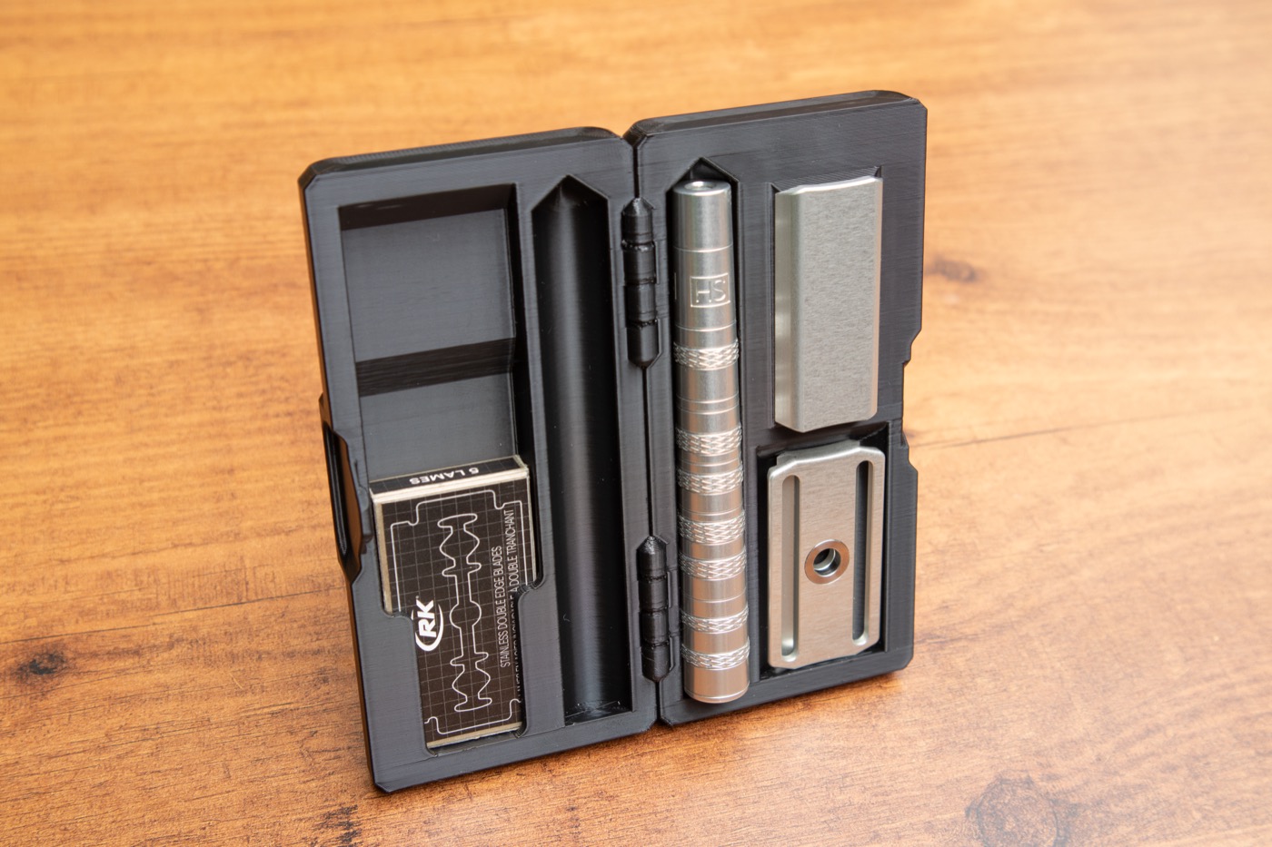 Travelcase voor Henson Safety Razor - zwart