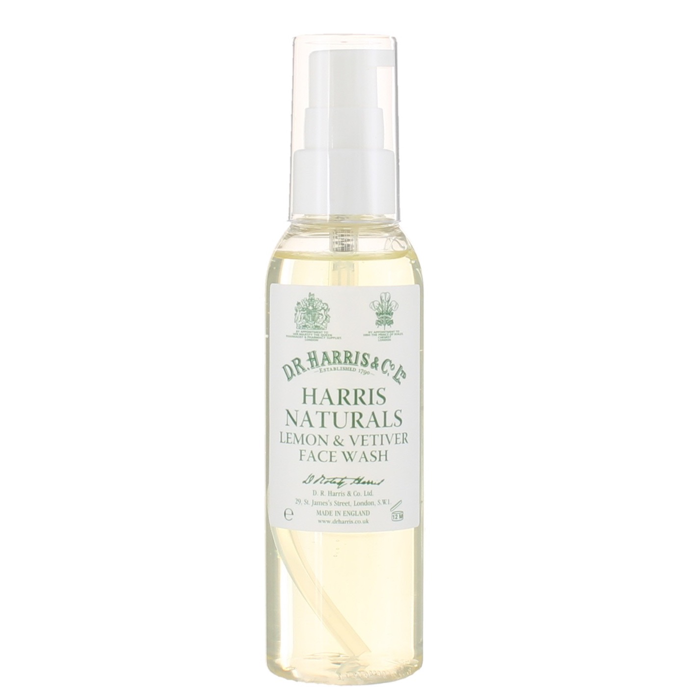 Face Wash Naturals - Lemon & Vetiver