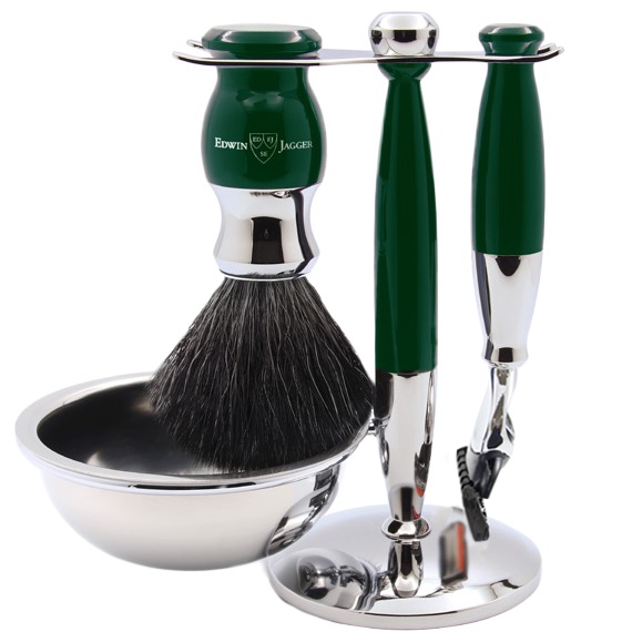 Scheerset met bowl Diffusion 37 - Fusion - Fibre - Dark Green